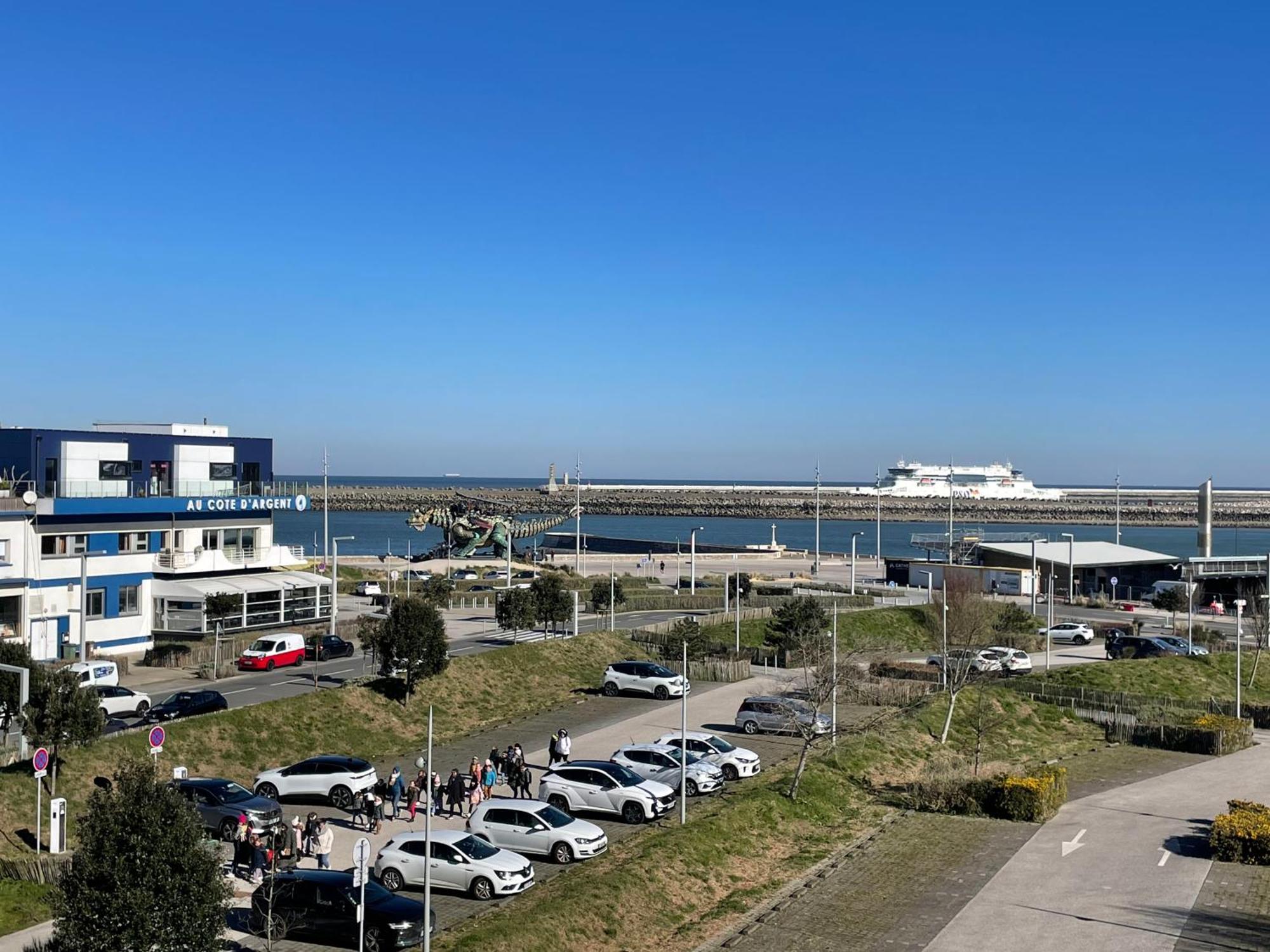 Studio Horizon Bleu, Vue Mer Calais Exterior photo